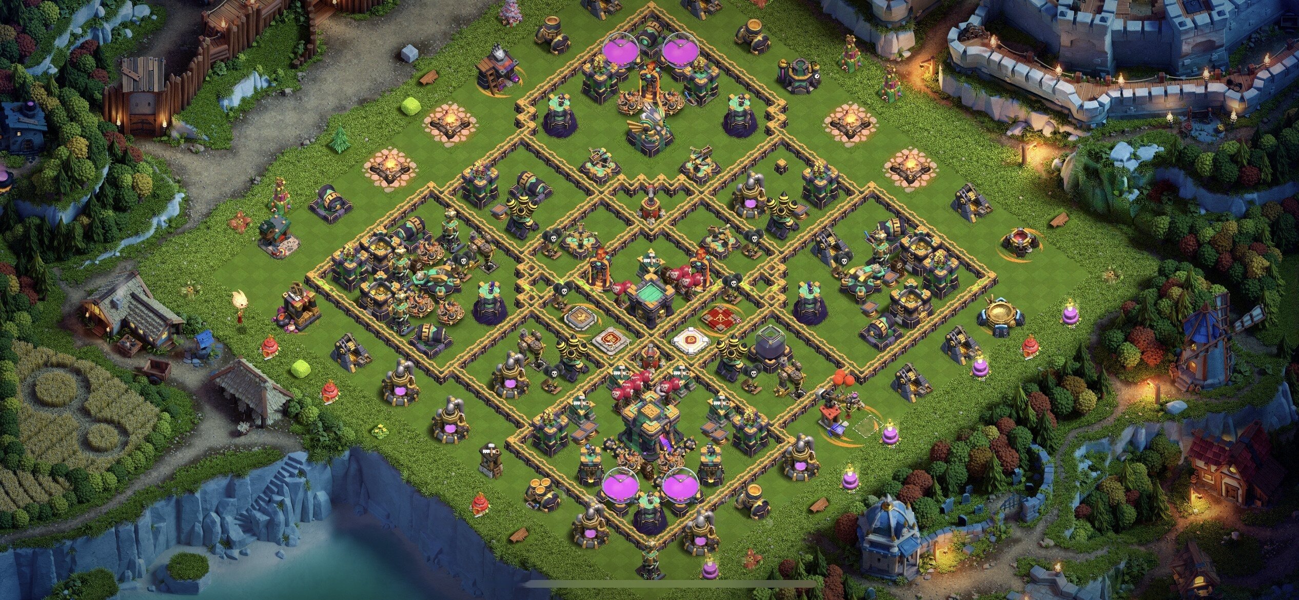 TH14 Farming Base - Top Town Hall 14 Farming Base with Link (#10) - Clash of Clans 2025​ TH14 Base