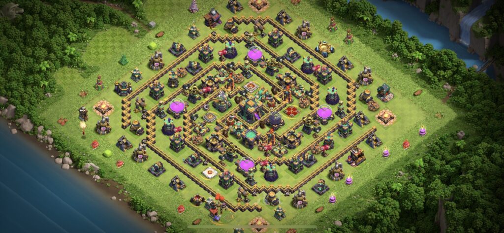 TH14 Farming Base - Top Town Hall 14 Farming Base with Link (#13) - Clash of Clans 2025​ TH14 Base