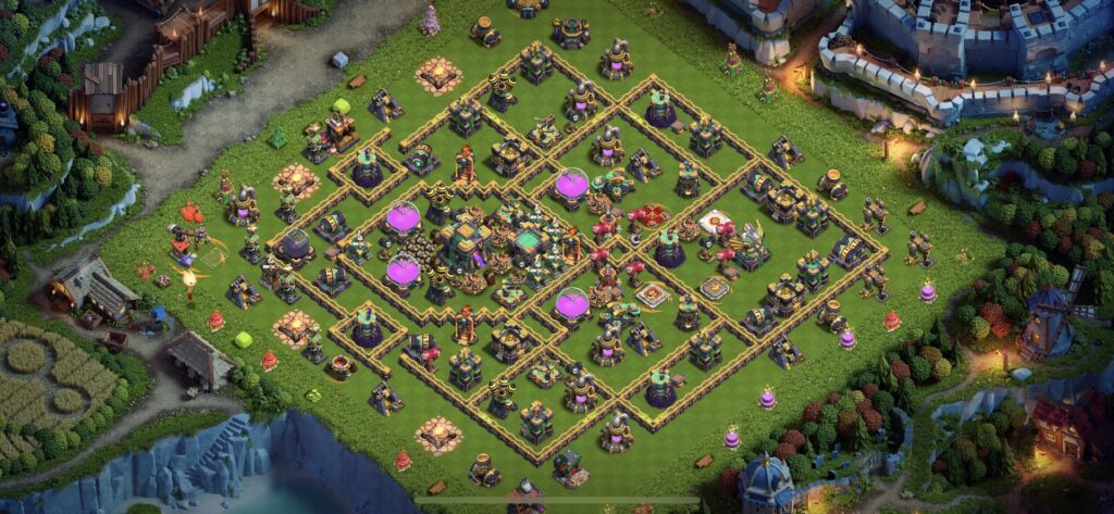 TH14 Farming Base - Top Town Hall 14 Farming Base with Link (#5) - Clash of Clans 2025​ TH14 Base