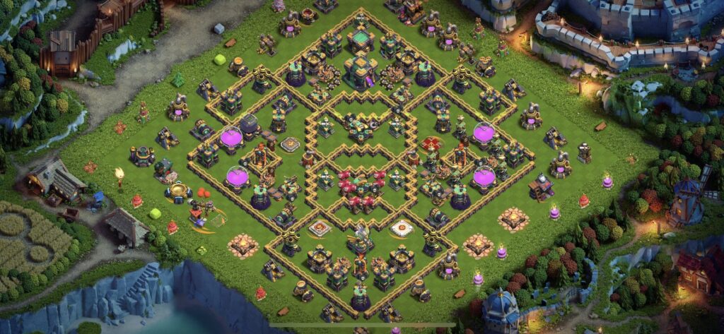 TH14 Farming Base - Top Town Hall 14 Farming Base with Link (#8) - Clash of Clans 2025​ TH14 Base