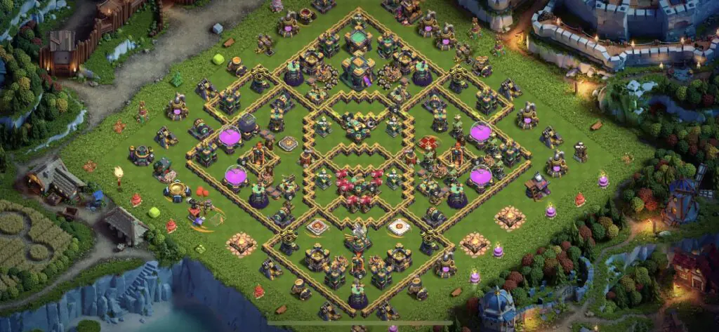 TH14 Farming Base - Top Town Hall 14 Farming Base with Link (#8) - Clash of Clans 2025​ TH14 Base