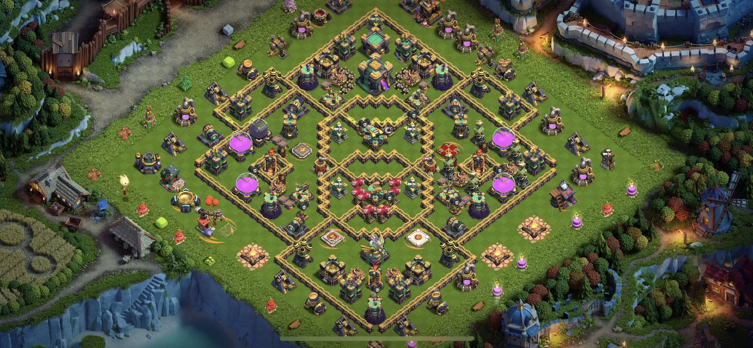 TH14 Farming Base - Top Town Hall 14 Farming Base with Link (#8) - Clash of Clans 2025​ TH14 Base