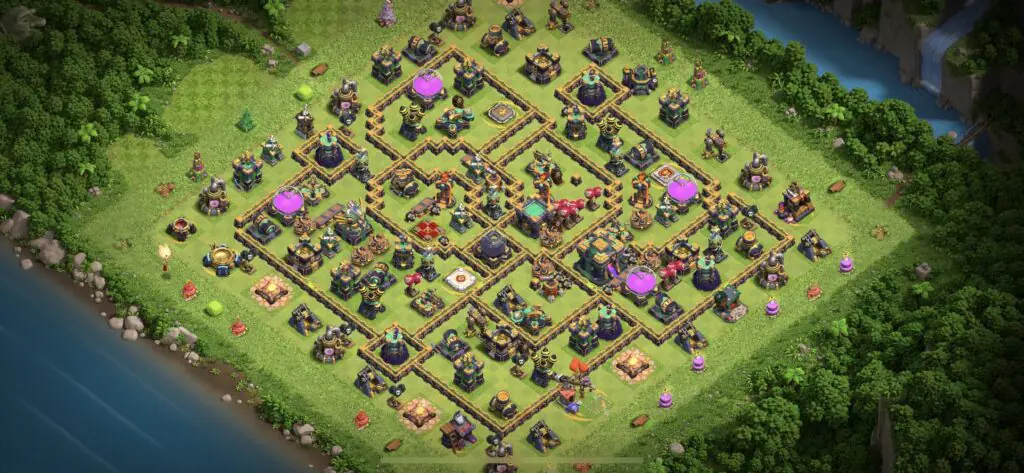 TH14 Farming Base - Top Town Hall 14 Farming Base with Link (#9) - Clash of Clans 2025​ TH14 Base