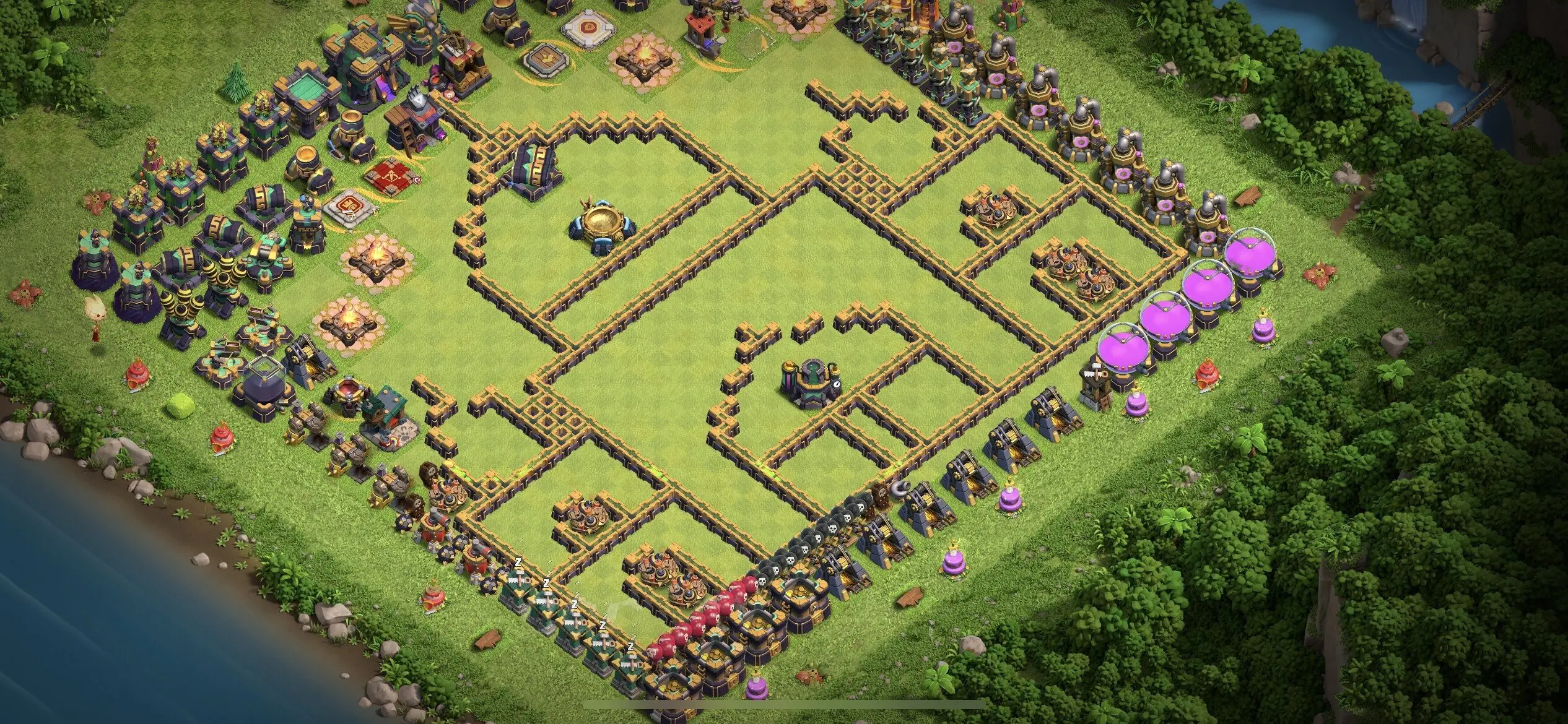 TH14 Troll Base - Top Town Hall 14 Troll/Funny Base with Link (#10) - Clash of Clans 2025​ TH14 Base
