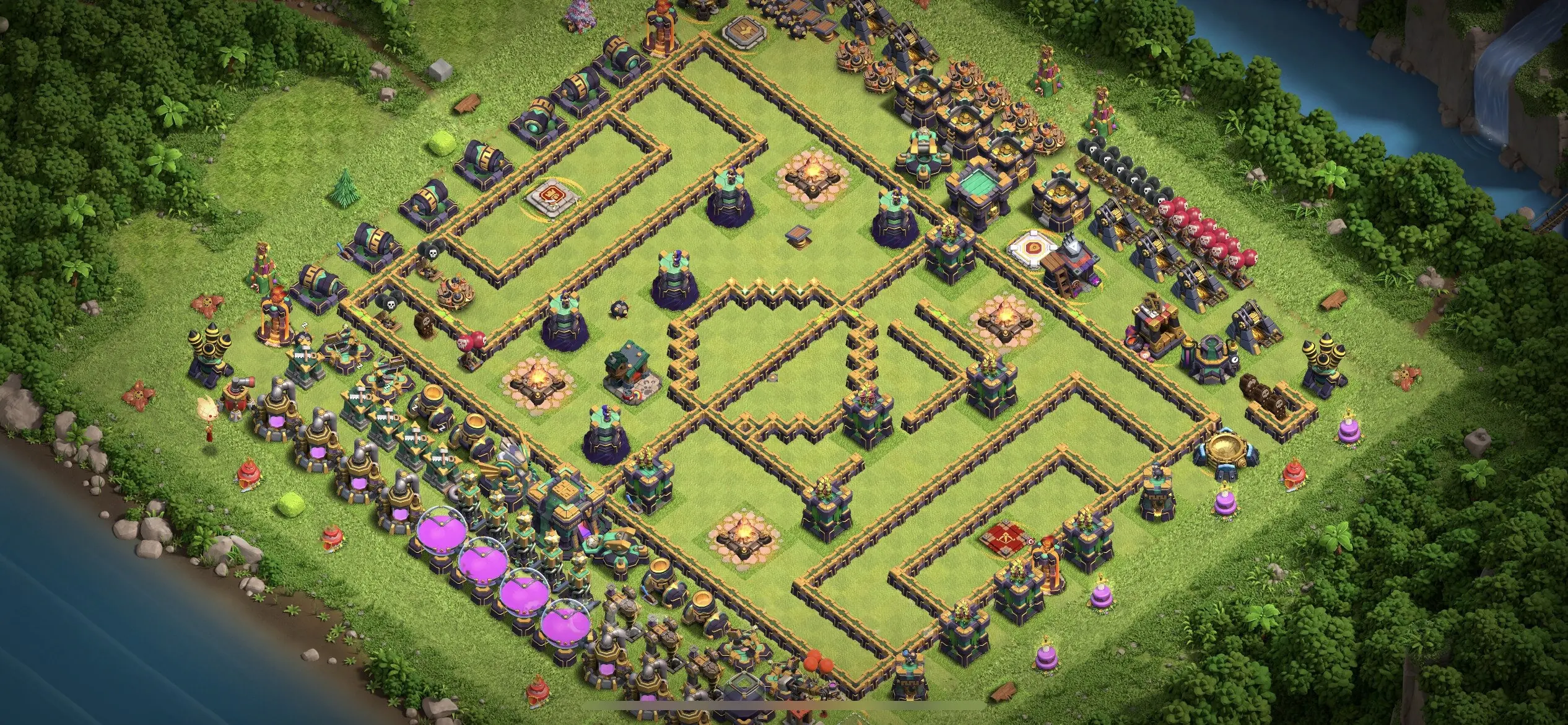 TH14 Troll Base - Top Town Hall 14 Troll/Funny Base with Link (#12) - Clash of Clans 2025​ TH14 Base