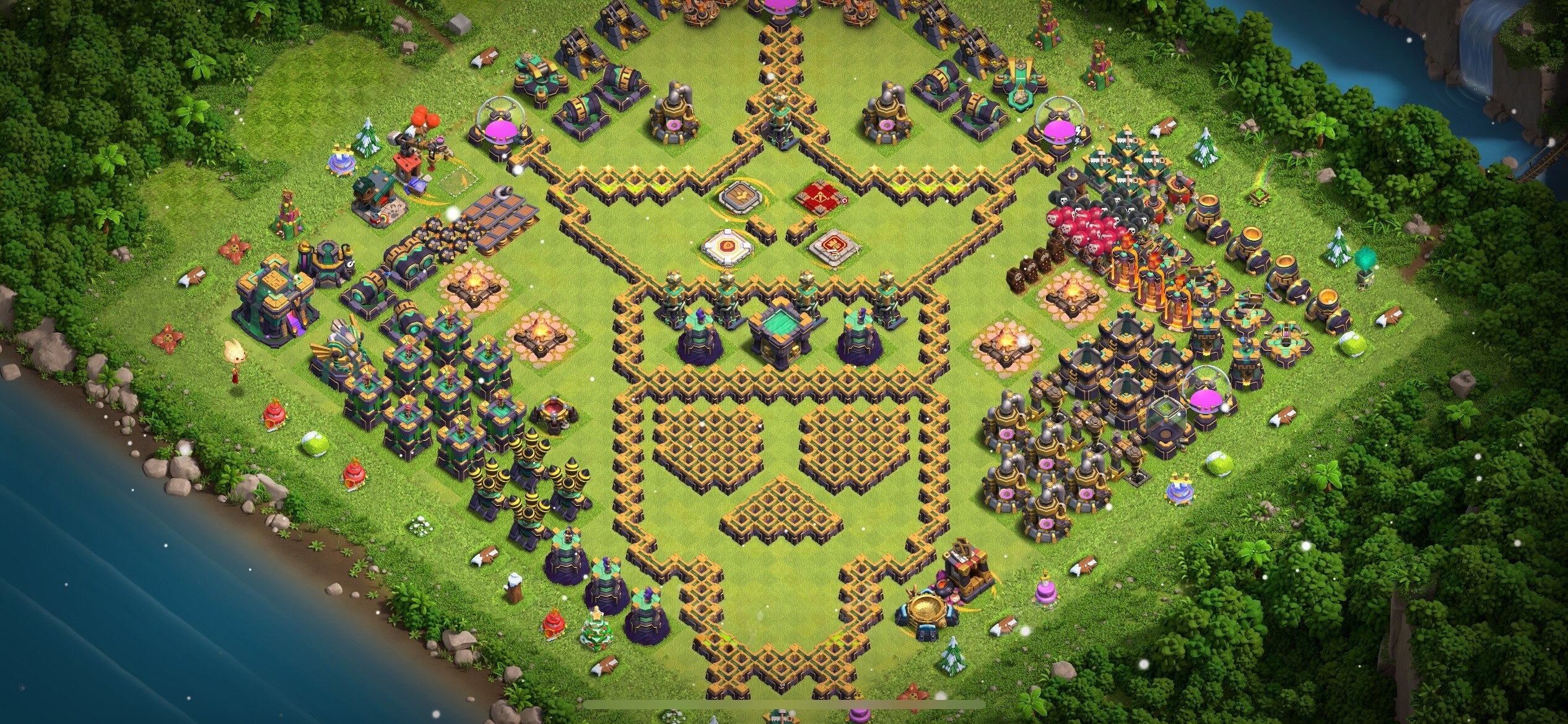 TH14 Troll Base - Top Town Hall 14 Troll/Funny Base with Link (#14) - Clash of Clans 2025​ TH14 Base