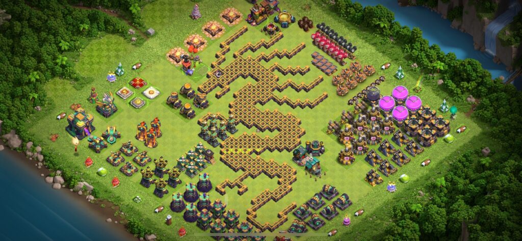 TH14 Troll Base - Top Town Hall 14 Troll/Funny Base with Link (#15) - Clash of Clans 2025​ TH14 Base
