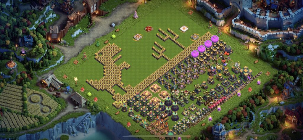 TH14 Troll Base - Top Town Hall 14 Troll/Funny Base with Link (#4) - Clash of Clans 2025​ TH14 Base