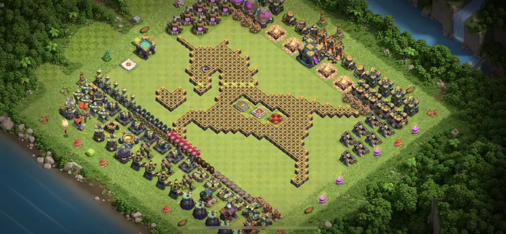 TH14 Troll Base - Top Town Hall 14 Troll/Funny Base with Link (#5) - Clash of Clans 2025​ TH14 Base