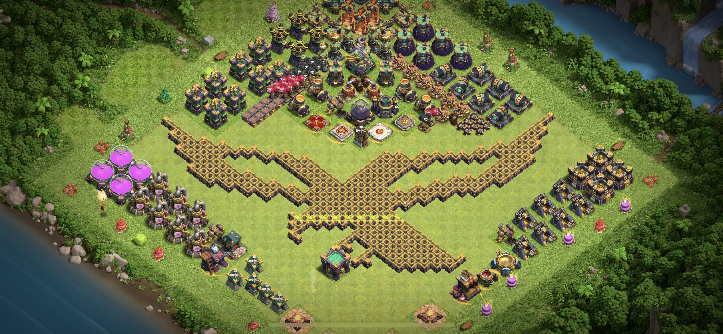 TH14 Troll Base - Top Town Hall 14 Troll/Funny Base with Link (#7) - Clash of Clans 2025​ TH14 Base