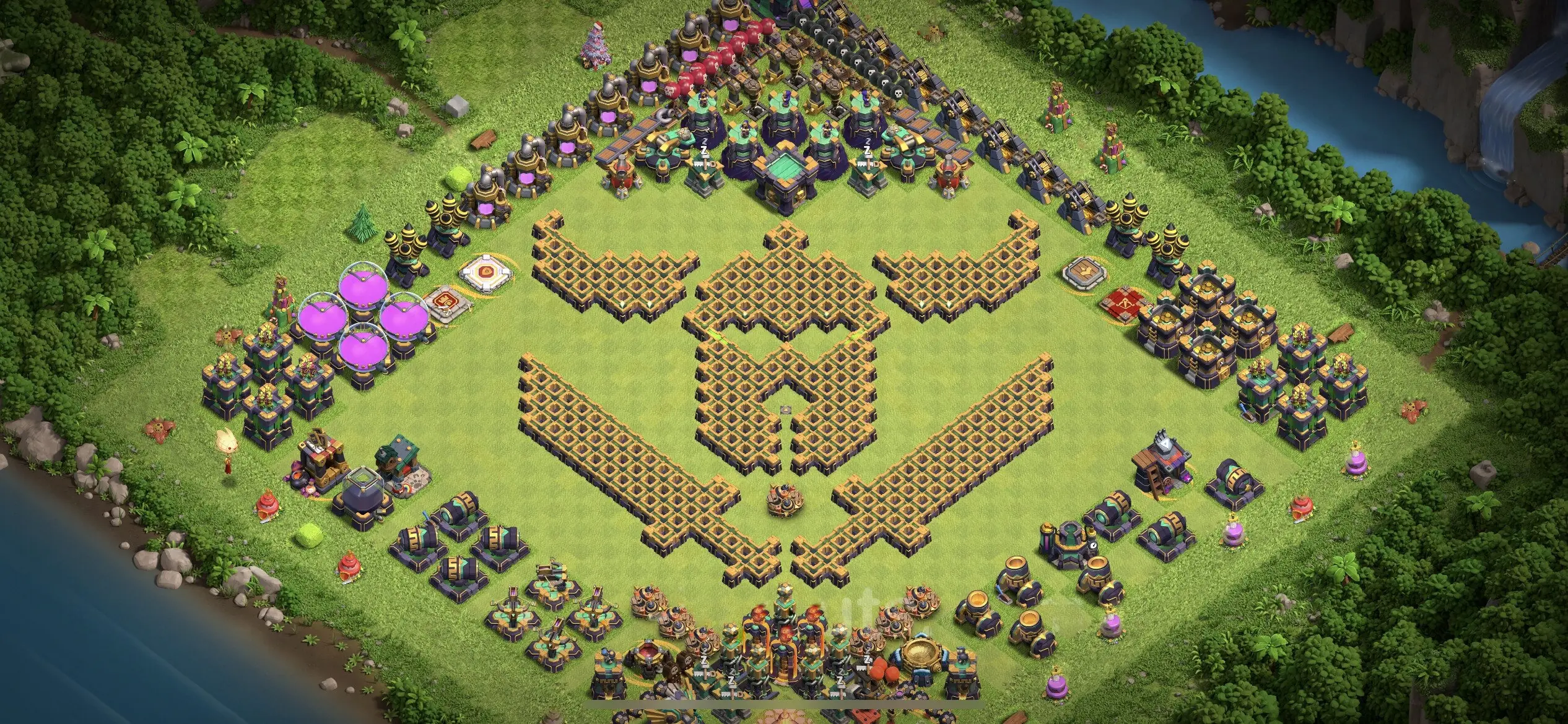 TH14 Troll Base - Top Town Hall 14 Troll/Funny Base with Link (#8) - Clash of Clans 2025​ TH14 Base