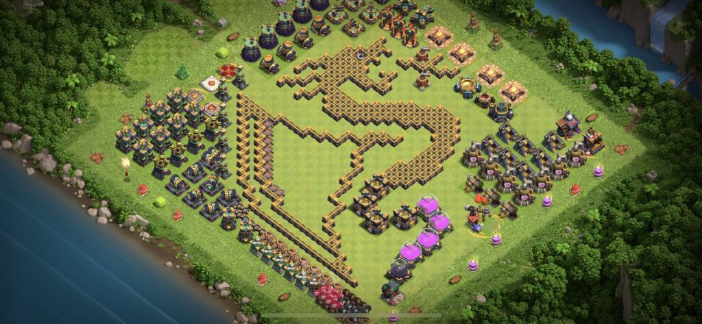 TH14 Troll Base - Top Town Hall 14 Troll/Funny Base with Link (#9) - Clash of Clans 2025​ TH14 Base