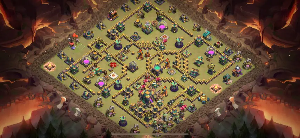 TH14 War Base - Top Town Hall 14 War Base with Link (#10) - Clash of Clans 2025​ TH14 Base