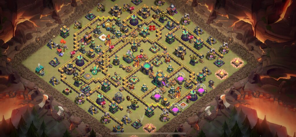 TH14 War Base - Top Town Hall 14 War Base with Link (#12) - Clash of Clans 2025​ TH14 Base