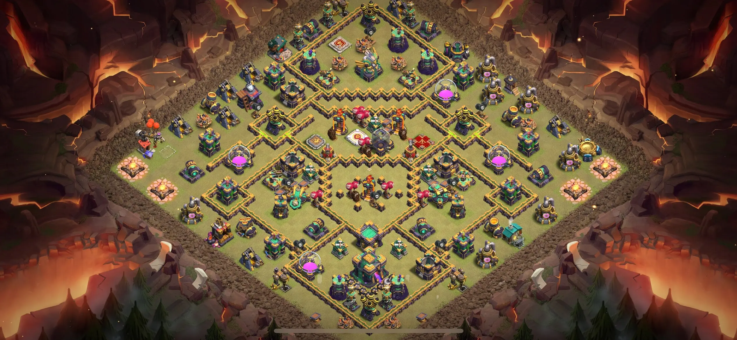 TH14 War Base - Top Town Hall 14 War Base with Link (#13) - Clash of Clans 2025​ TH14 Base