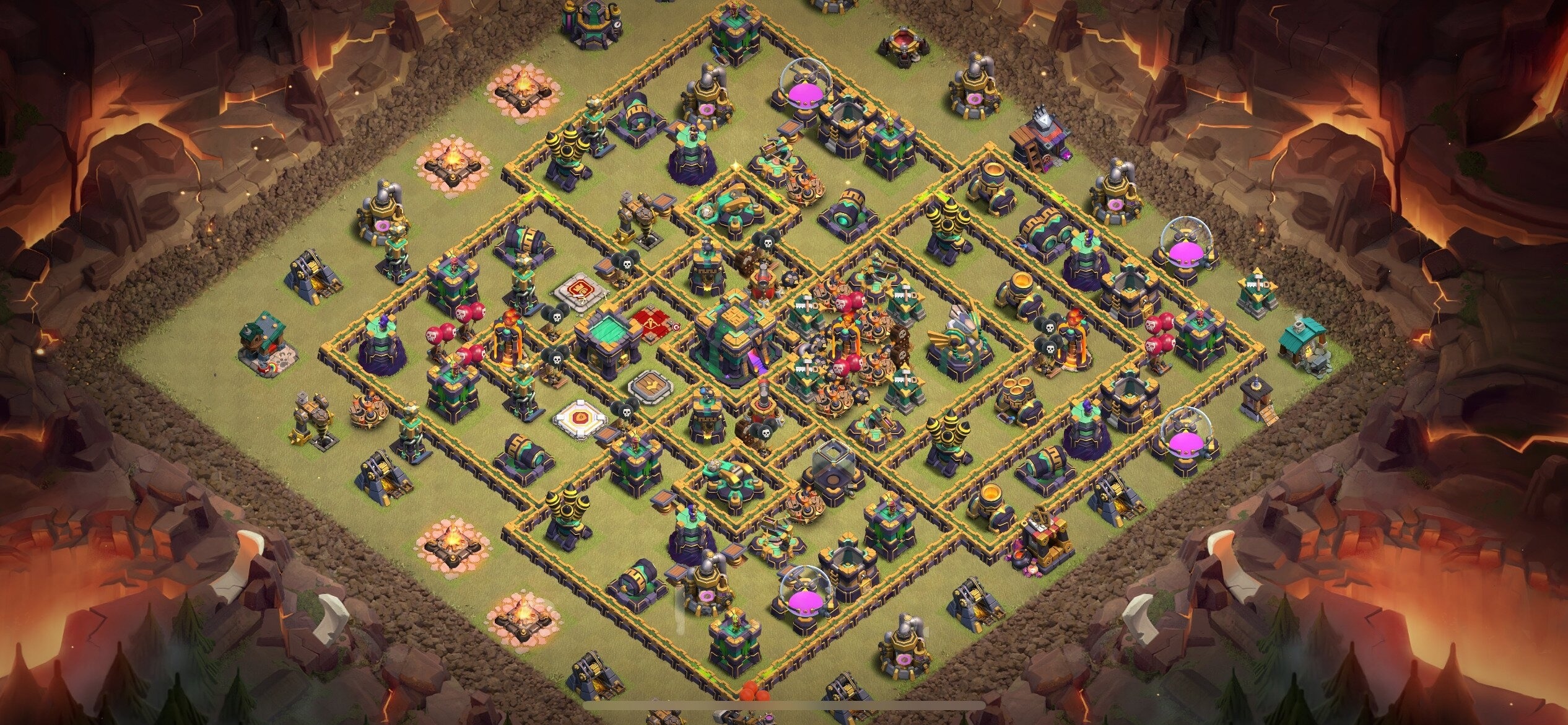 TH14 War Base - Top Town Hall 14 War Base with Link (#15) - Clash of Clans 2025​ TH14 Base
