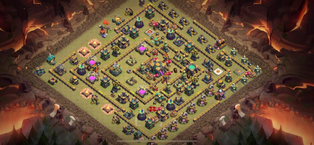 TH14 War Base - Top Town Hall 14 War Base with Link (#16) - Clash of Clans 2025​ TH14 Base