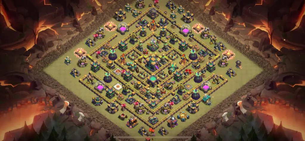 TH14 War Base - Top Town Hall 14 War Base with Link (#17) - Clash of Clans 2025​ TH14 Base