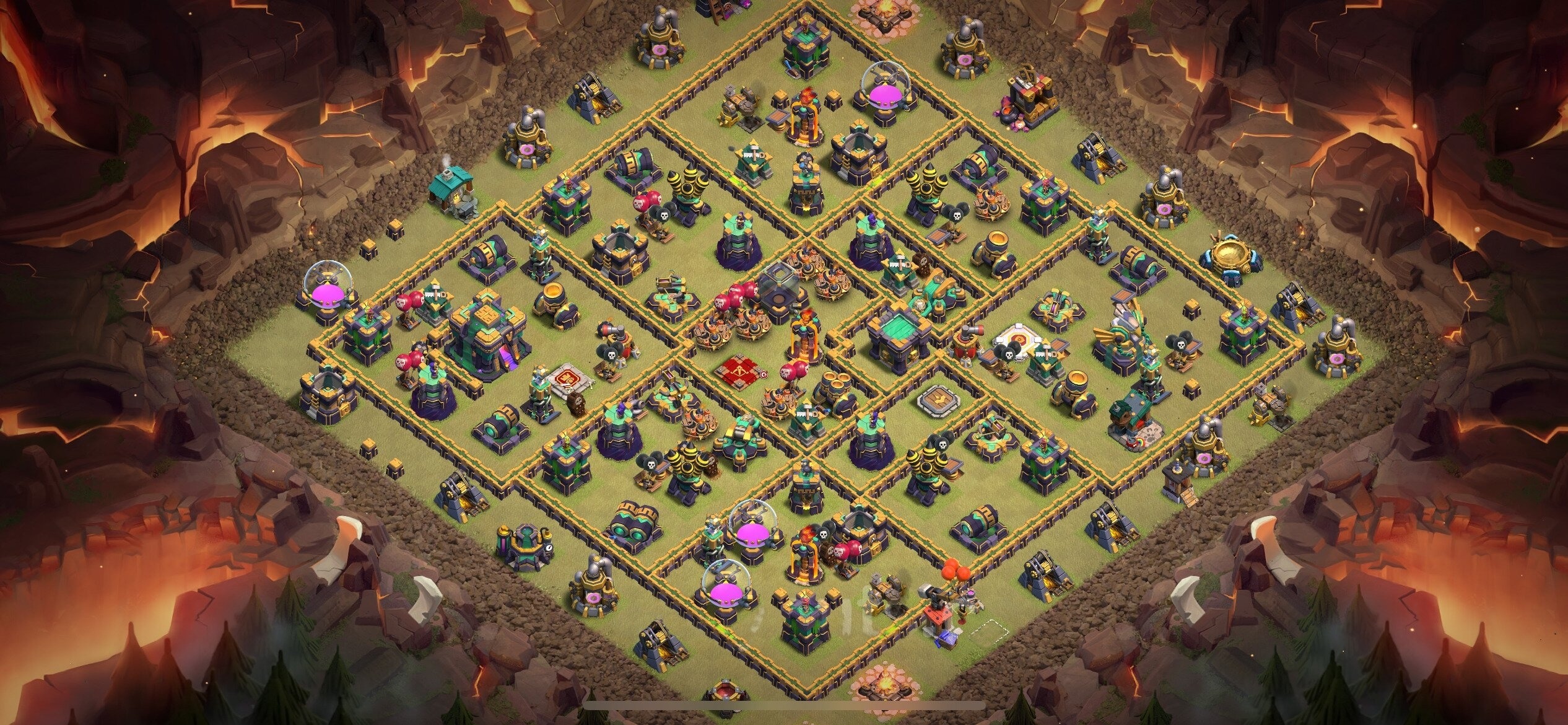 TH14 War Base - Top Town Hall 14 War Base with Link (#18) - Clash of Clans 2025​ TH14 Base