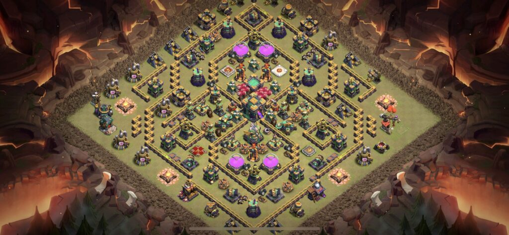 TH14 War Base - Top Town Hall 14 War Base with Link (#2) - Clash of Clans 2025​ TH14 Base
