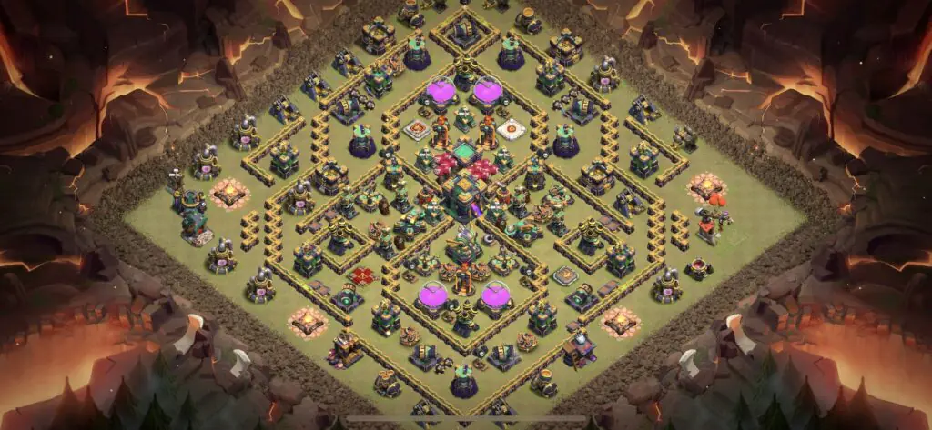TH14 War Base - Top Town Hall 14 War Base with Link (#2) - Clash of Clans 2025​ TH14 Base
