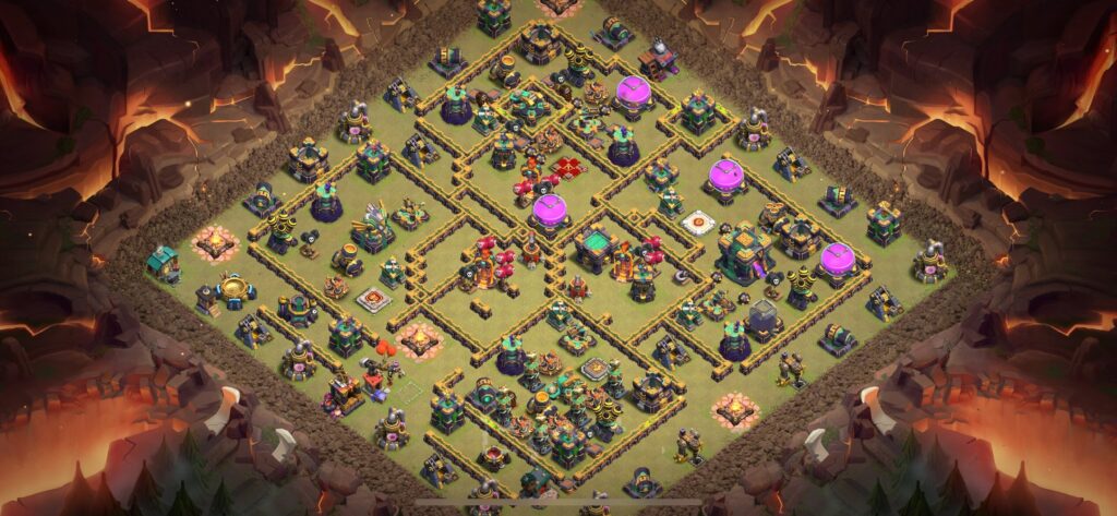 TH14 War Base - Top Town Hall 14 War Base with Link (#20) - Clash of Clans 2025​ TH14 Base