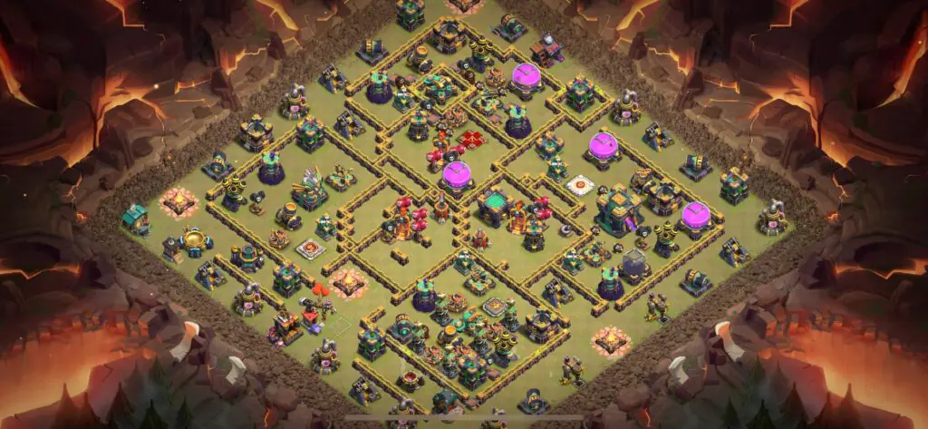 TH14 War Base - Top Town Hall 14 War Base with Link (#20) - Clash of Clans 2025​ TH14 Base