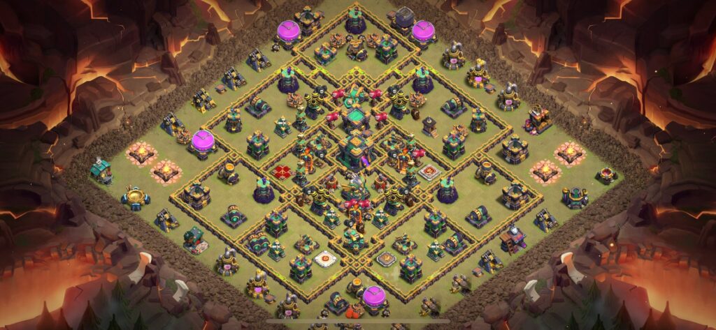 TH14 War Base - Top Town Hall 14 War Base with Link (#21) - Clash of Clans 2025​ TH14 Base
