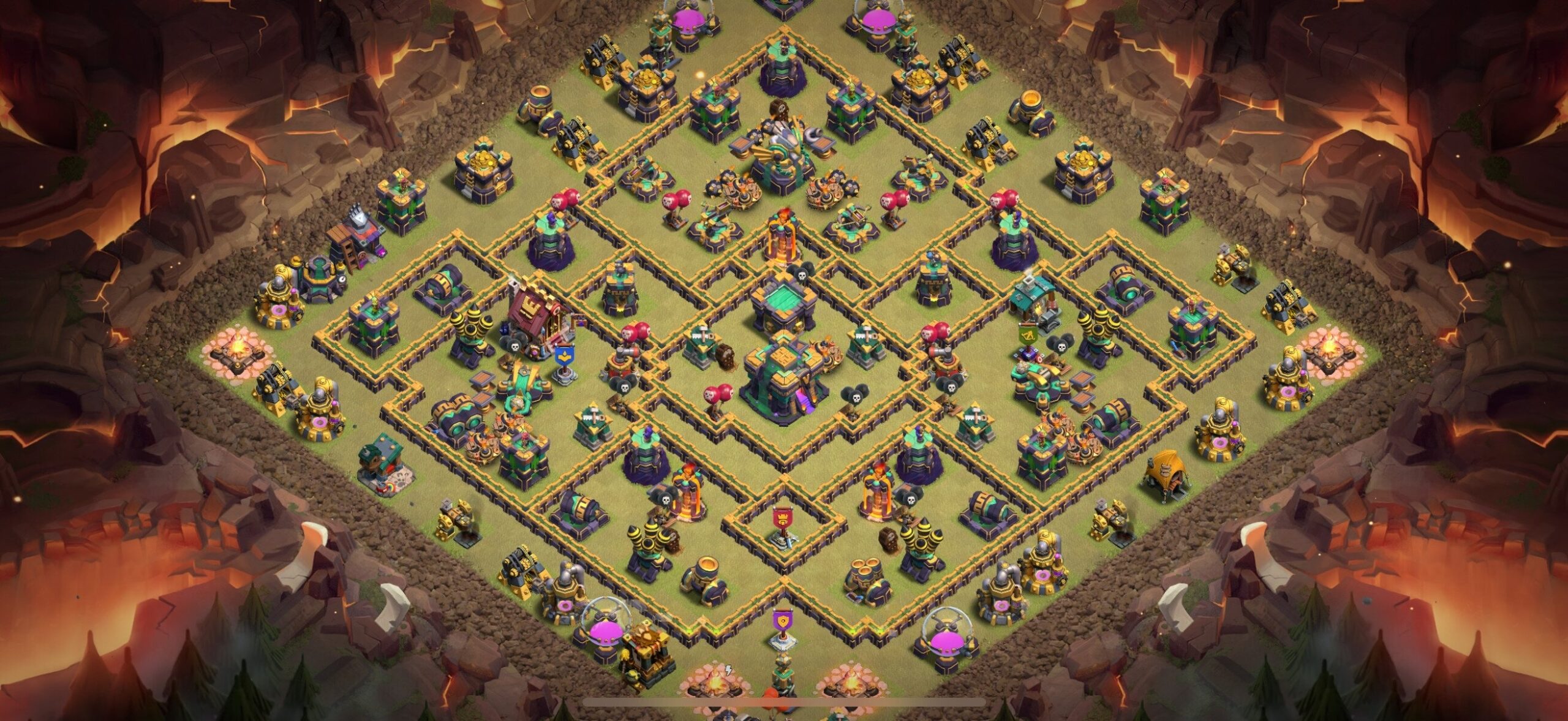 TH14 War Base - Top Town Hall 14 War Base with Link (#23) - Clash of Clans 2025​ TH14 Base