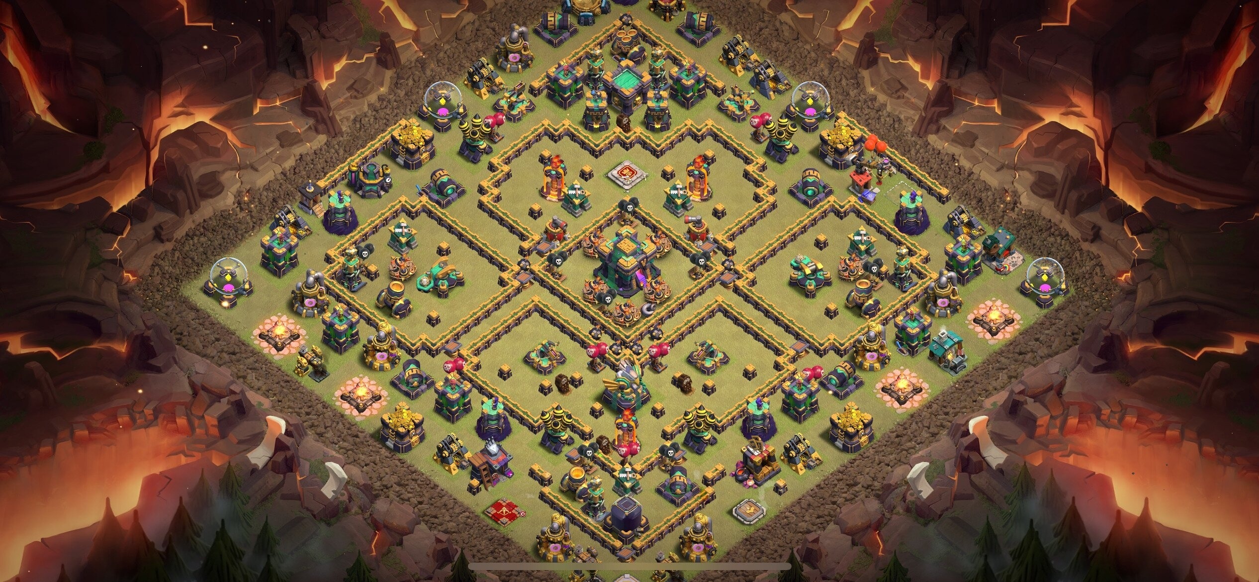 TH14 War Base - Top Town Hall 14 War Base with Link (#24) - Clash of Clans 2025​ TH14 Base