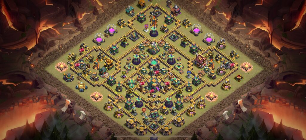 TH14 War Base - Top Town Hall 14 War Base with Link (#25) - Clash of Clans 2025​ TH14 Base