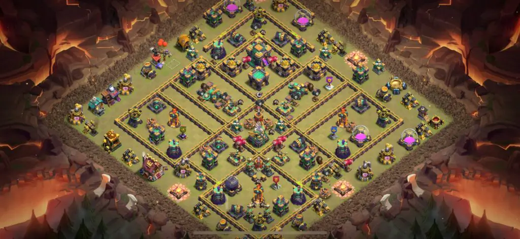 TH14 War Base - Top Town Hall 14 War Base with Link (#26) - Clash of Clans 2025​ TH14 Base