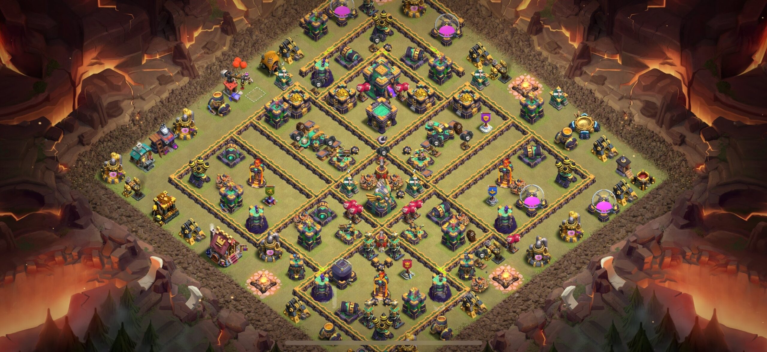 TH14 War Base - Top Town Hall 14 War Base with Link (#26) - Clash of Clans 2025​ TH14 Base