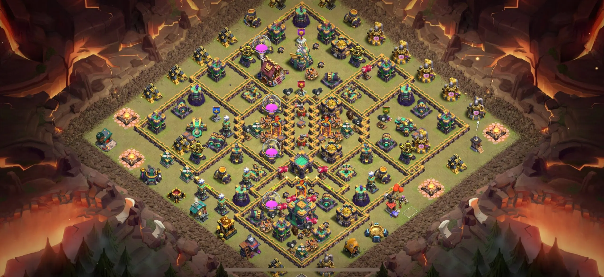 TH14 War Base - Top Town Hall 14 War Base with Link (#27) - Clash of Clans 2025​ TH14 Base