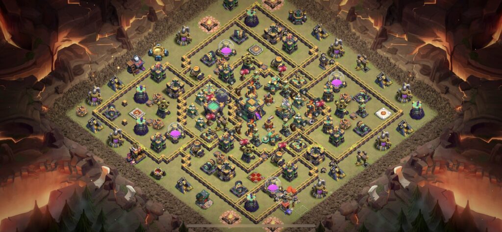 TH14 War Base - Top Town Hall 14 War Base with Link (#3) - Clash of Clans 2025​ TH14 Base