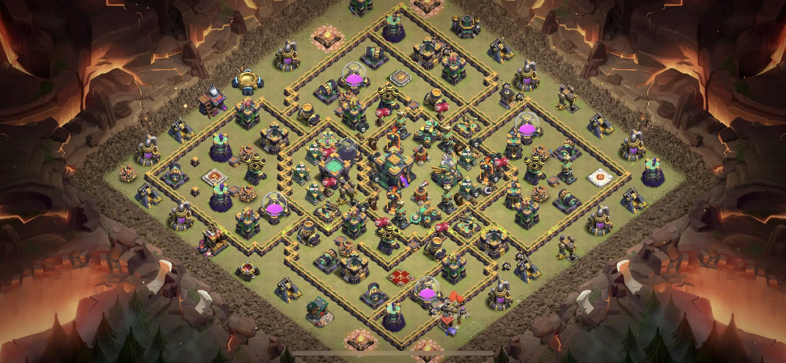 TH14 War Base - Top Town Hall 14 War Base with Link (#3) - Clash of Clans 2025​ TH14 Base