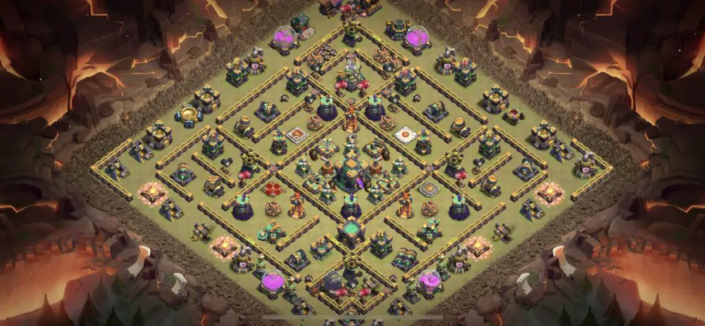 TH14 War Base - Top Town Hall 14 War Base with Link (#5) - Clash of Clans 2025​ TH14 Base