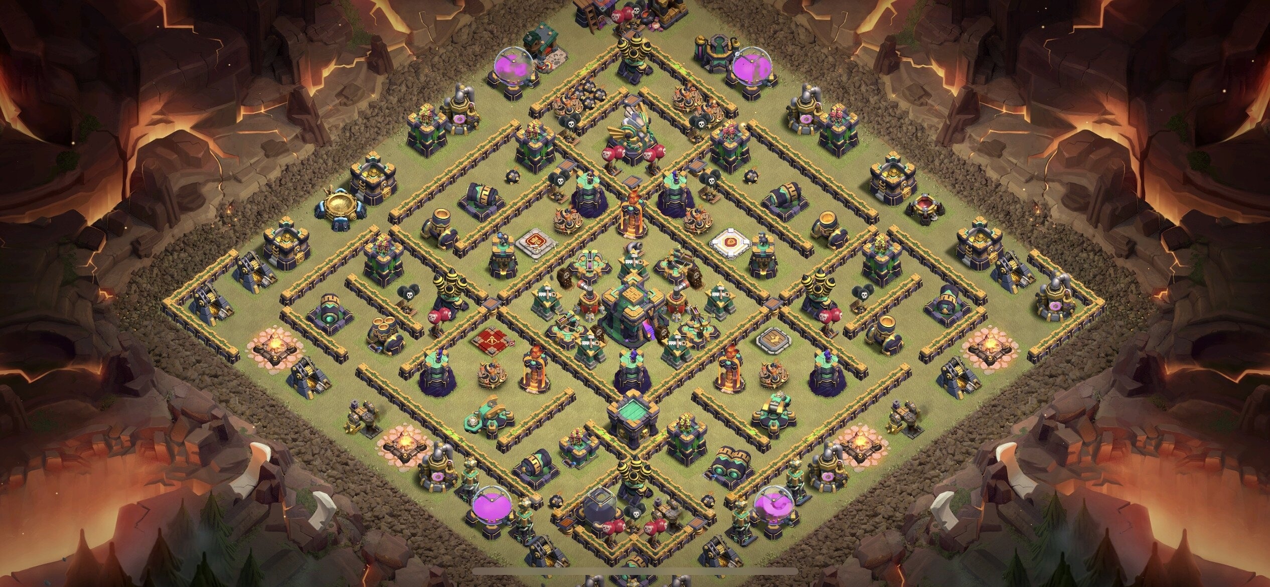 TH14 War Base - Top Town Hall 14 War Base with Link (#5) - Clash of Clans 2025​ TH14 Base