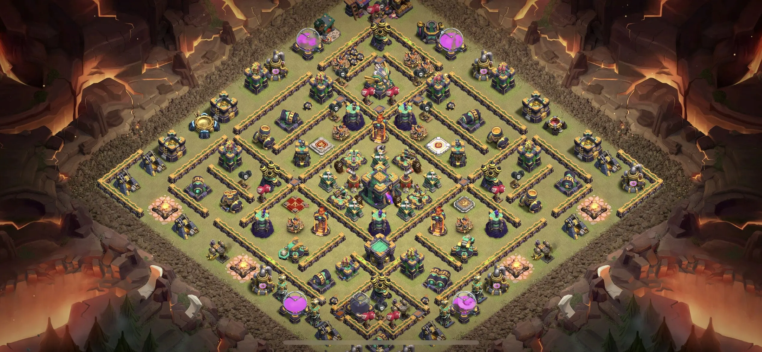 TH14 War Base - Top Town Hall 14 War Base with Link (#5) - Clash of Clans 2025​ TH14 Base