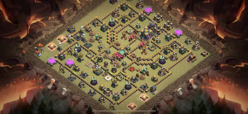 TH14 War Base - Top Town Hall 14 War Base with Link (#6) - Clash of Clans 2025​ TH14 Base