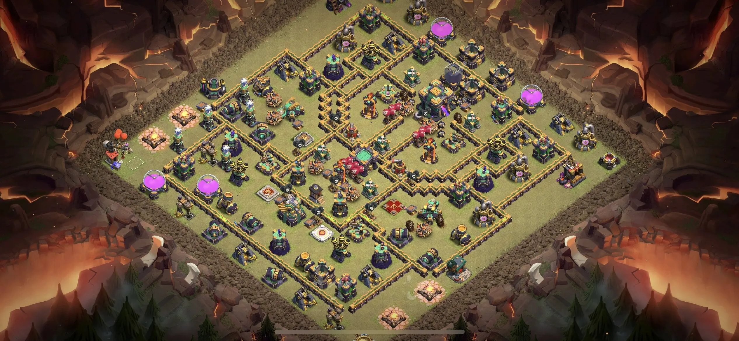 TH14 War Base - Top Town Hall 14 War Base with Link (#6) - Clash of Clans 2025​ TH14 Base