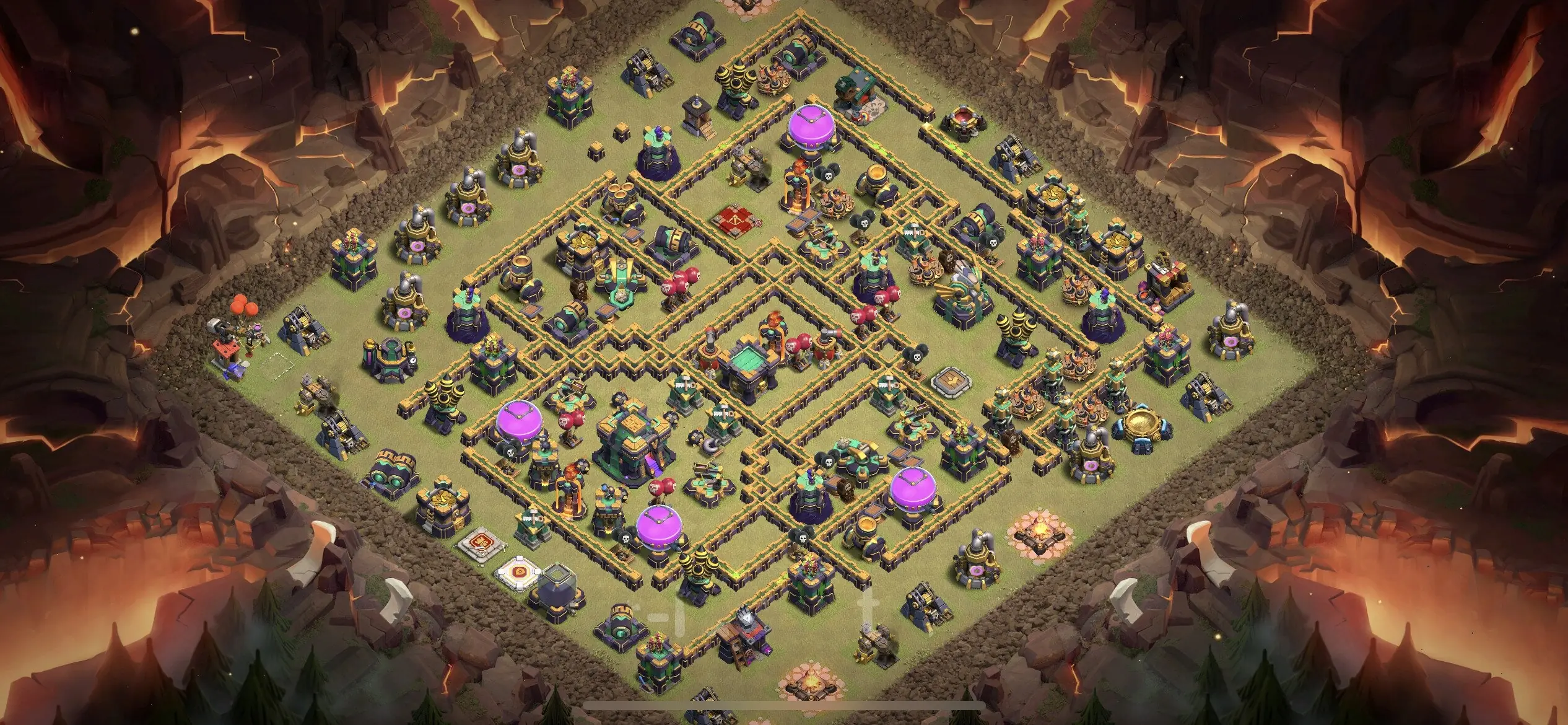 TH14 War Base - Top Town Hall 14 War Base with Link (#7) - Clash of Clans 2025​ TH14 Base