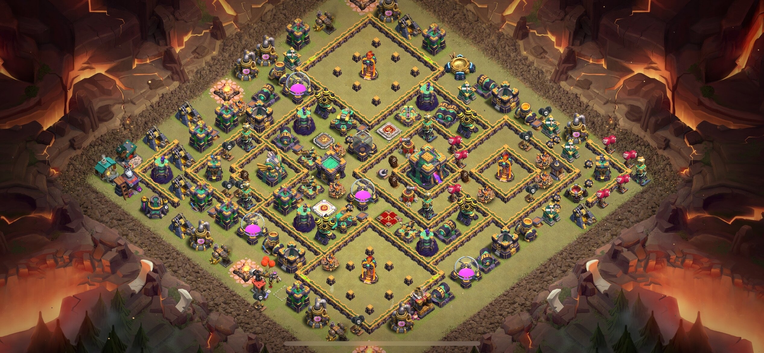 TH14 War Base - Top Town Hall 14 War Base with Link (#8) - Clash of Clans 2025​ TH14 Base