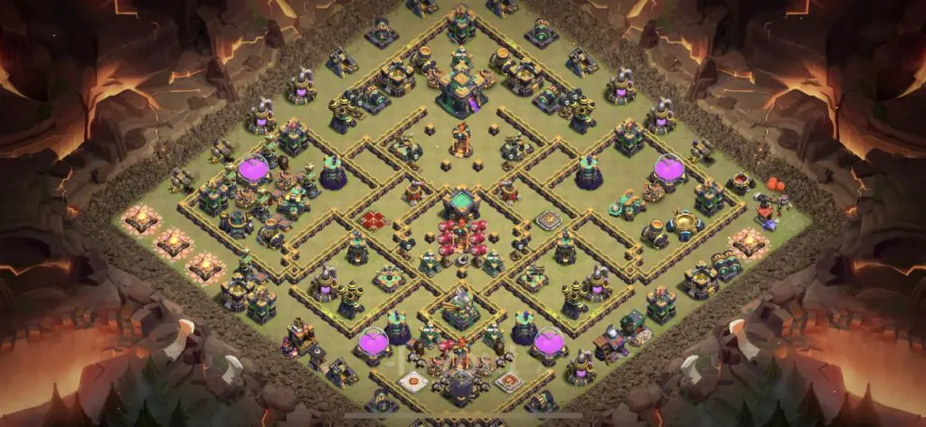 TH14 War Base - Top Town Hall 14 War Base with Link (#9) - Clash of Clans 2025​ TH14 Base