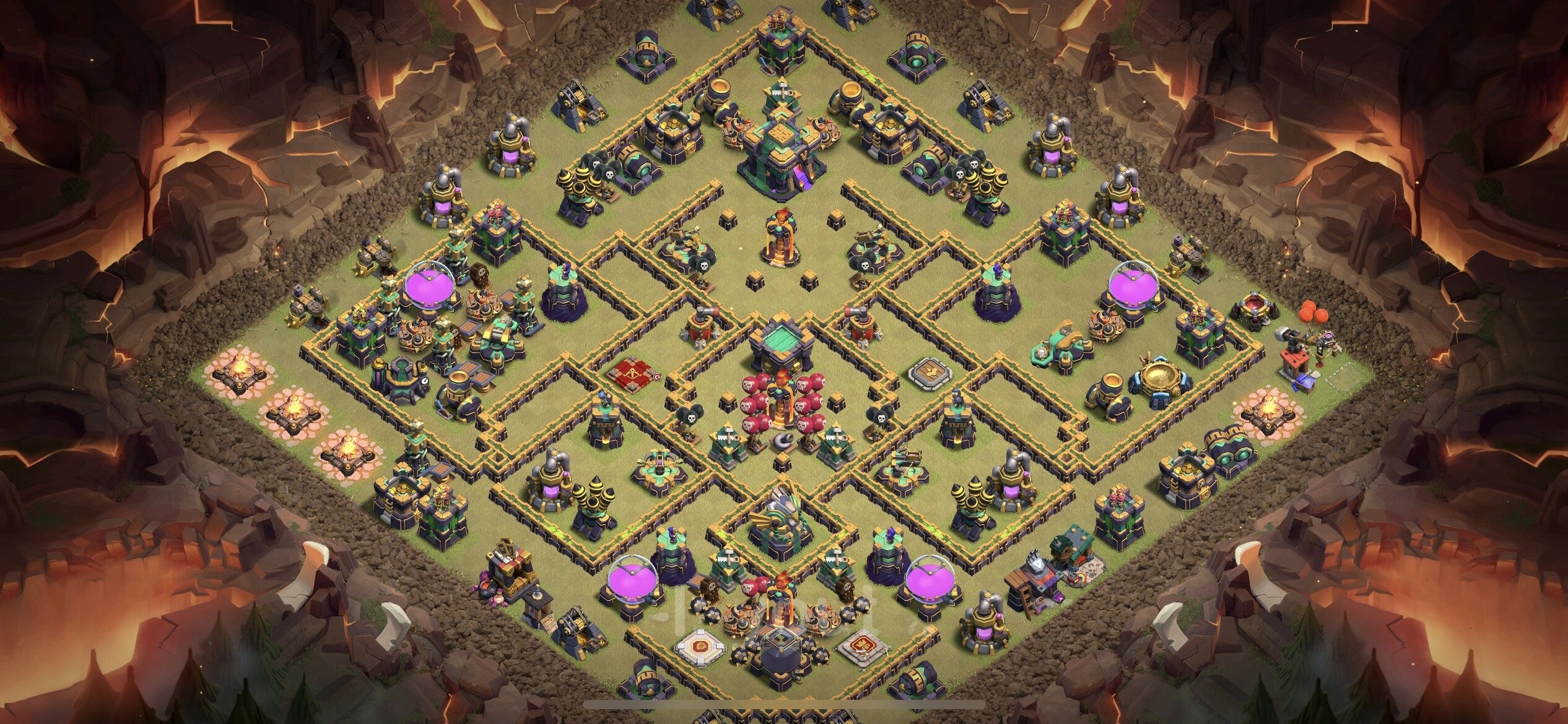 TH14 War Base - Top Town Hall 14 War Base with Link (#9) - Clash of Clans 2025​ TH14 Base