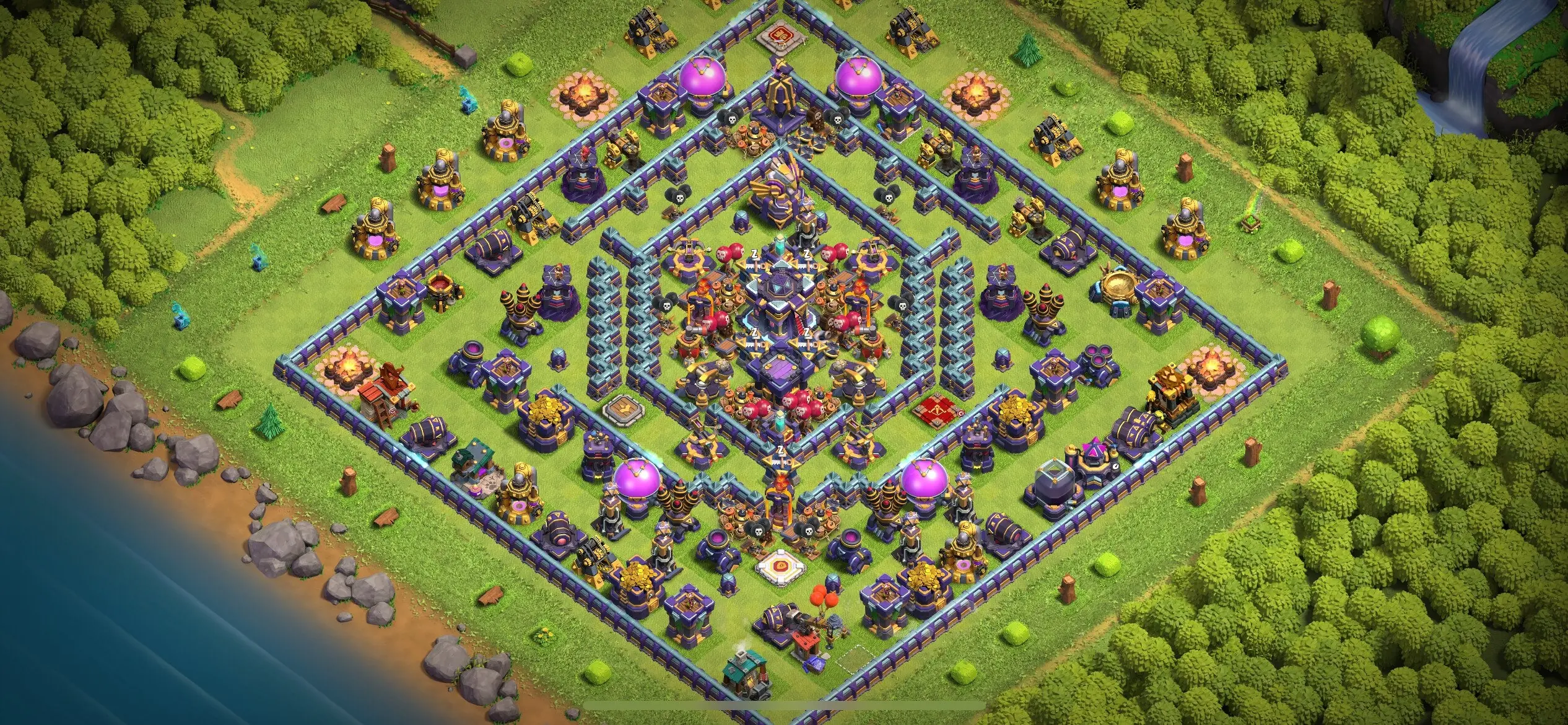 TH15 Defense Base - Top Town Hall 15 Defense Base with Link (#24) - Clash of Clans 2025​ TH15 Base
