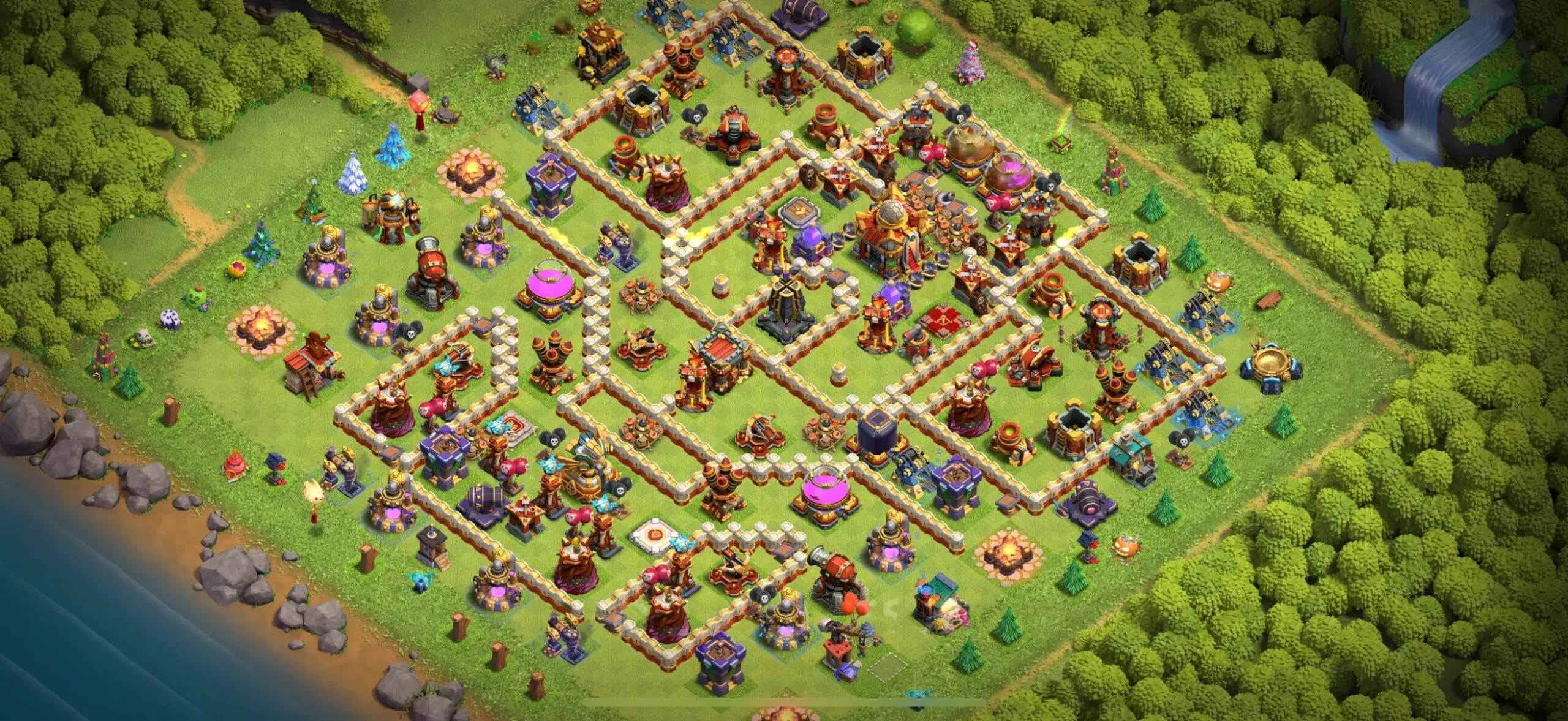 TH16 Defense Base - Top Town Hall 16 Defense Base with Link (#1) - Clash of Clans 2025​ TH16 Base