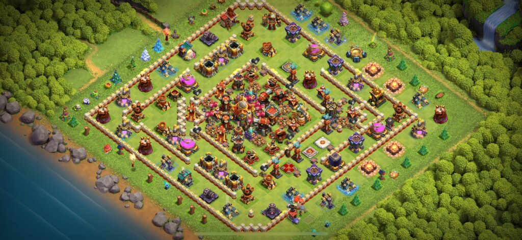 TH16 Defense Base - Top Town Hall 16 Defense Base with Link (#10) - Clash of Clans 2025​ TH16 Base