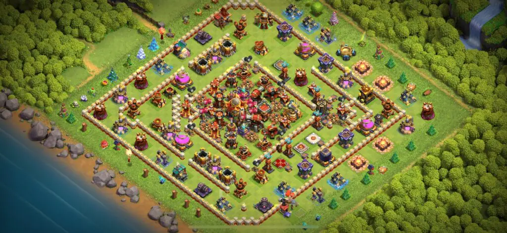TH16 Defense Base - Top Town Hall 16 Defense Base with Link (#10) - Clash of Clans 2025​ TH16 Base
