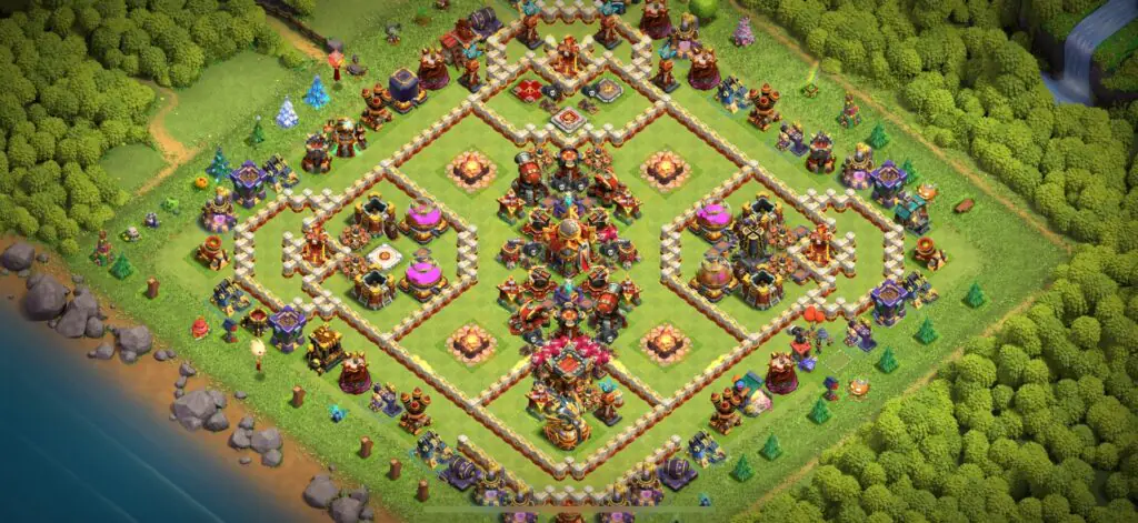 TH16 Defense Base - Top Town Hall 16 Defense Base with Link (#13) - Clash of Clans 2025​ TH16 Base